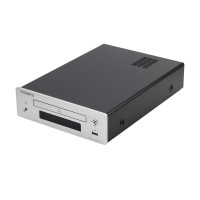 SHANLING TEMPO eC1B HIFI CD Player Home Mini DVD Player Lossless WAV Turntable Support 2T USB Input-Silver