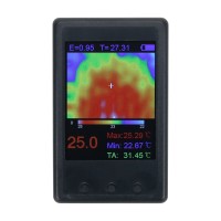 GY-LCD90640-BAB MLX90640 32*24 Infrared Thermal Sensor Thermal Imager Camera w/ Display Screen Shell