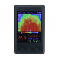GY-LCD90640-BAB MLX90640 32*24 Infrared Thermal Sensor Thermal Imager Camera w/ Display Screen Shell