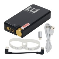 TK-2 Hifi USB DAC Amplifier 1250MW Portable DAC Amp Dual 9038Q2M For Android Apple Cellphones PC