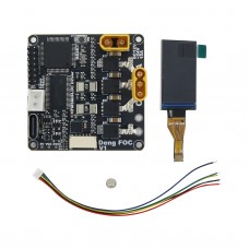 Deng FOC V1 FOC Driver PMSM BLDC Driver Board ODrive High Current Version Single Channel w/ Screen