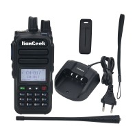 HamGeek FB-8 VHF UHF Walkie Talkie Handheld Transceiver 15W IP54 Full Band Radio Supports AM FM