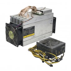 LTC Scrypt Miner ANTMINER L3+ 504M With BITMAIN APW7 1800W Litecoin Mining Machine 504M 800W On Wall Better Than ANTMINER L3