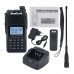 HamGeek HG68W IP68 VHF UHF Handheld Transceiver High-End Amateur Walkie Talkie VHF UHF Radio