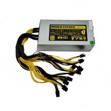 LX2400W12V Mining Power Supply 2U Structure 220V For Graphics Platforms Including B75 B85 847 X79