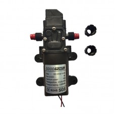 DC 12V 130PSI 6L/Min Water Pump High Pressure Diaphragm Water Pump Self Priming Pump Automatic Switch-Screw Type