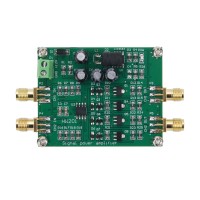 HW201 50Hz-25MHz Signal RF Power Amplifier Module Dual-Channel RF Power Amp Working Voltage 12V