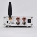 BORIZSONIC TPA3116 Mini Power Amplifier 50Wx2 Hifi Power Amp Stereo Bluetooth Amplifier BT5.0 Silver