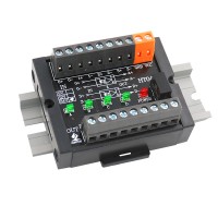HT04M Terminal Block 4Ch Collector Single Ended To Differential Module HTL/TTL To Differential Black