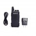 2PCS HamGeek HG-320 UHF Radio Mini Walkie Talkie 8W 5KM 16CH FM Transceiver For Outdoor Hotel Uses