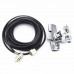 HH-9000 Mobile Antenna 29.6/50.5/144/435MHz w/ Bracket 5M Feeder For TYT TH-9800 KT-7900D (Silver)