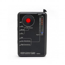 RD10 GPS Bug Detector Hidden Camera Finder Radio Detector 20MHz-6GHz Anti-Tracking Camera Detector