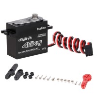 GX3345BLS 45KG Servo Waterproof Steering Servo High Torque Full Metal Body Steel Gear Brushless Digital Servo for Car RC Boat