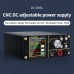 PD 80W Mini Power Supply DC to DC Voltage Current Buck Voltage Converter Voltmeter 60V 6A w/ USB Cable Crocodile Cables