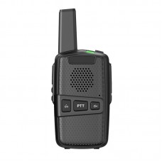 2PCS N2 3W 3KM Mini Walkie Talkie UHF PTT Radio Transceiver w/ Earbuds For Hotel Security Road Trips