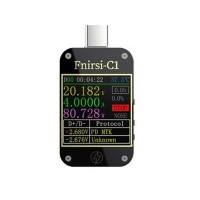 Voltage Meter FNIRSI-C1 Type-C Multifunctional Tester Voltmeter Ammeter PD Charger Battery USB Tester