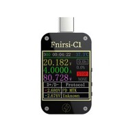 Voltage Meter FNIRSI-C1 Type-C Multifunctional Tester Voltmeter Ammeter PD Charger Battery USB Tester