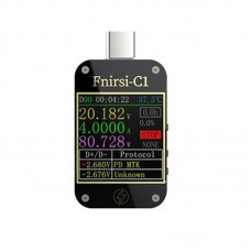 Voltage Meter FNIRSI-C1 Type-C Multifunctional Tester Voltmeter Ammeter PD Charger Battery USB Tester