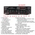 220V 12V Car Amplifier 300W+300W AV-MP326BT Professional Digital ECHO MIXER Home Amplifier Karaoke Bluetooth Amplifier