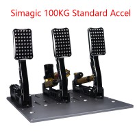 For Simagic 100KG Speed Magic Hydraulic Pedal Racing Simulator Pedal Equipment PC Direct Drive M10 Alpha Steering Wheel