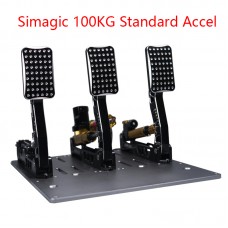 For Simagic 100KG Speed Magic Hydraulic Pedal Racing Simulator Pedal Equipment PC Direct Drive M10 Alpha Steering Wheel
