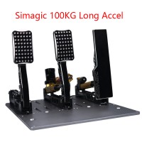100KG Long Accel Speed Magic Hydraulic Pedal Racing Simulator Pedal Equipment For Simagic PC Direct Drive M10 Alpha Steering Wheel