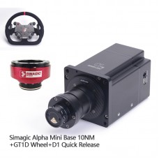 Simagic Alpha Mini Base 10NM +GT1D Wheel for Direct Drive Steering Wheel Stepping Racing Game Simulator