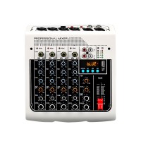 MX400 Audio Mixer 6-Channel Sound Board Console DSP Sound for Recording Singing Party Recording Webcast