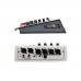 MX400 Audio Mixer 6-Channel Sound Board Console DSP Sound for Recording Singing Party Recording Webcast