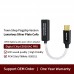 JCALLY ES9281 DAC Type-c To 3.5MM Decoding USB C Interface De Audio Headphone Amplifier MQA DSD512 PCM32Bit 768KHz Earphone AMP