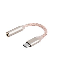 JCALLY JM40 ES9280C PRO Type C to 3.5mm Audio Decoding DAC Adapter Headphone Adapter Cable