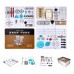4 Cylinder Engine Model Kit Car Engine Model Kit Unassembled (With 6PCS Plastic Parts)