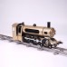 DM21 Steam Train Steam Locomotive Model Kit w/ Track Model Steam Locomotive Unassembled Toy Gift