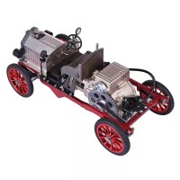 DM227 Remote Control Classic Car Model Kit Metal Classic RC Car Unassembled Supports Phone APP