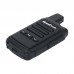 2PCS HamGeek Mini9300 8W 16CH Mini Walkie Talkie 1-10KM UHF Transceiver Black for Hotel Factory