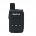 2PCS HamGeek Mini9300 8W 16CH Mini Walkie Talkie 1-10KM UHF Transceiver Black for Hotel Factory