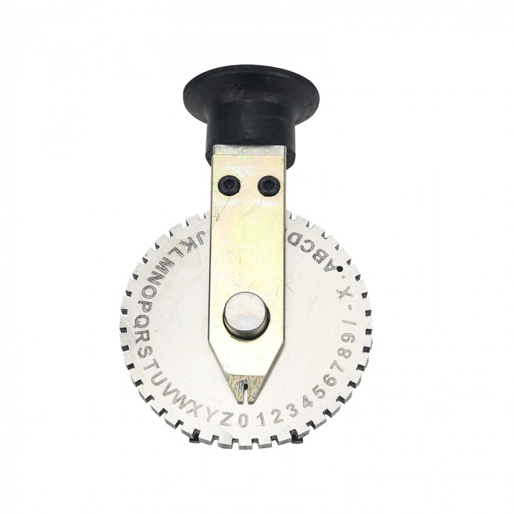 Manual Embossing Machine Metal Plate Stamping Embosser Deboss Dog Tag