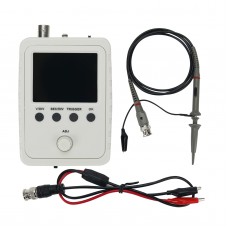 DSO150 Shell Oscilloscope Kit Handheld Digital Oscilloscope with BNC-Clip Cable BNC Probe Assembled