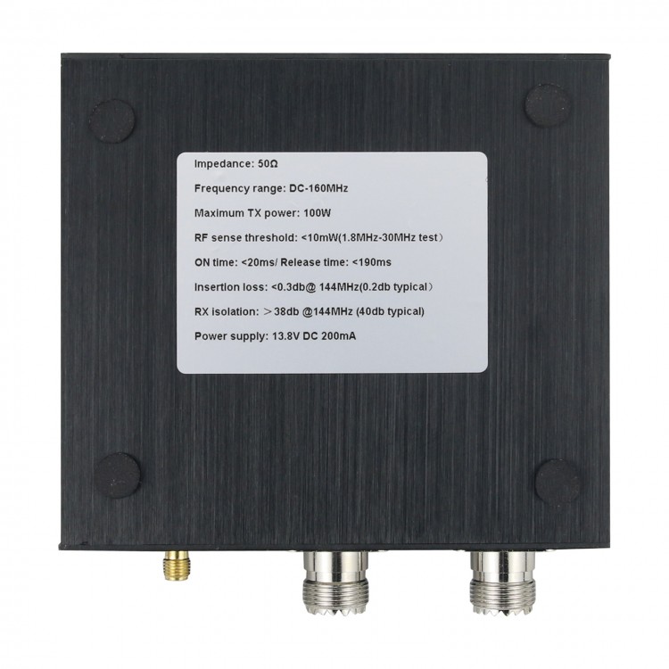DC160MHz TR Switch Transmit Receive Switch Antenna Sharing Device TX