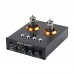 SUCA AUDIO TUBE-M1 Tube Preamplifier Bluetooth 5.0 USB Tube Headphone Amplifier w/ 6K4 Electron Tubes