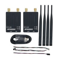 RFD900X Data Link Set UAV Data Radio Data Transmission Module For PPM SBUS Singal Forwarding GH1*25