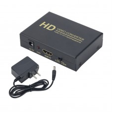 NK-X3 HD Video Converter HDMI To DVI + SPDIF/Headphone For TV Projector DTS/AC3/PCM/LPCM/ETC/PCM