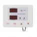 Intelligent Temperature Difference Backwater Circulation Thermostat Comparison Controller with 5M Meter for Engineering Solar Energy