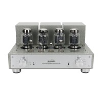 Line Magnetic LM-216IA Tube Amplifier Integrated KT88*4 Push-Pull Vacuum Amp Ultra Amplify 32W*2 Troide type 22W*2 Silver