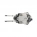 Stainless Steel CW Morse Key Portable Telegraph Key Paddle Key With Magnetic Base For Radio Users