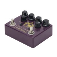 LY-ROCK Handmade Overdrive Pedal Guitar Pedal With Both Side High Gain For KING Of TONE V4 Clone
