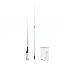 SG7500 41.7" VHF UHF Antenna Dual Band Mobile Antenna For Car Radio Station Walkie Talkie Ham Radio