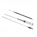 HH-9000 HF Mobile Antenna 29.6/50.5/144/435MHz w/ Bracket 5M Feeder For TYT TH-9800 KT-7900D (Black)