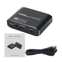 NK-H38 4K HDMI Audio Extractor ARC HDMI 2.0B Converter 7.1CH ATMOS HDMI To HDMI SPDIF 3.5MM