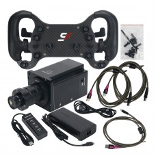 Simagic Alpha Mini Base 10NM +GT4 Carbon Fiber Wheel Double Paddel for Direct Drive Steering Wheel Stepping Racing Game Simulator